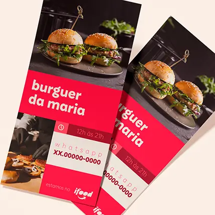 Imagem de Flyer 10x30cm